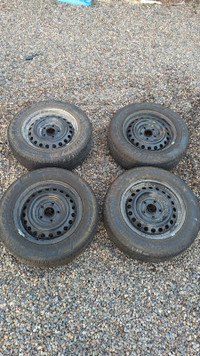 195/65-15 tires on 114.3x5 rims