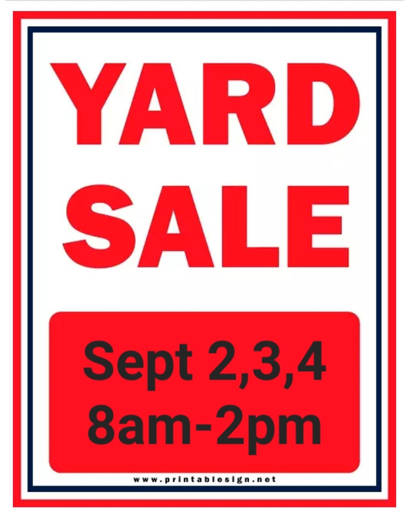 Massive Yard Sale Labour Day weekend Garage Sales Muskoka Kijiji