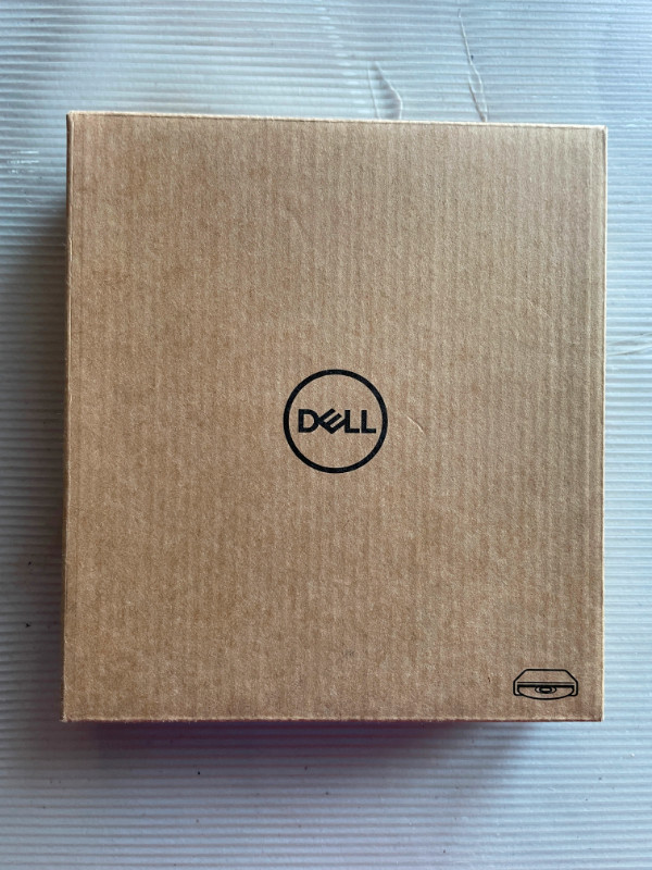 Dell External USB Slim DVD-ROM + Cable Brand New in Laptop Accessories in Strathcona County - Image 2