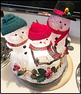 "Santa Clause is Coming to Town" Snowmen $15, View more