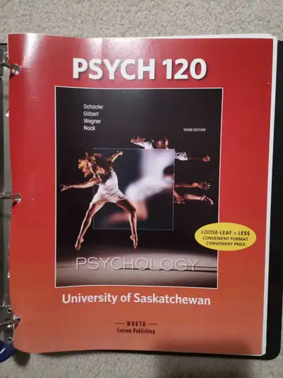 Psych 120 Textbook, View more