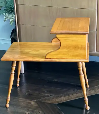 Mid-Century Telephone Table, View more