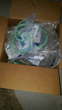 Box of mix   patch cables -NEW