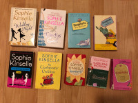 Novels by Sophie Kinsella $5-$15paperback