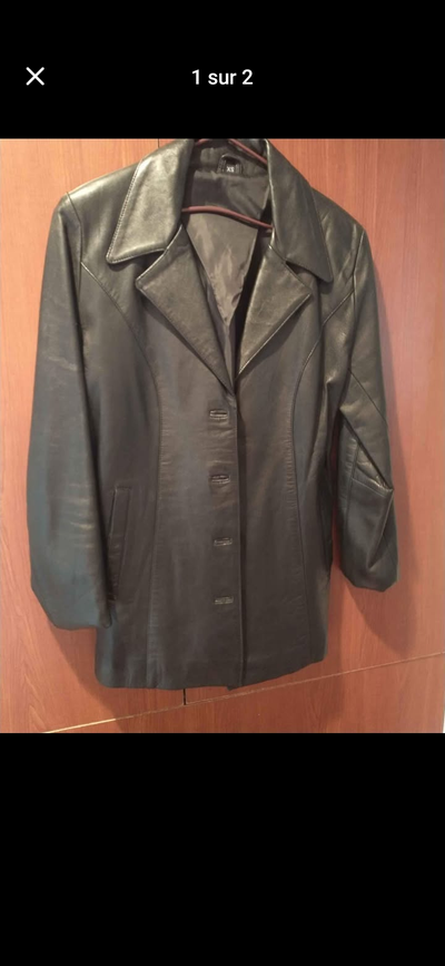 Manteau cuir été extra small, View more