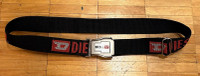 LIKE NEW UNISEX DIESEL ADJUSTABLE SEAT BELT BUCKLE/ WEB BELT