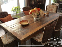 Harvest Table, Desk, Bar Height, Dining Table, Barnboard, *SALE*