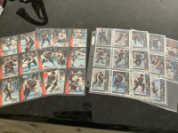 Cartes de hockey Pinnacle etUpperdeck 1993 match des étoiles