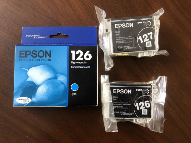 Epson Ink Cartridges in Printers, Scanners & Fax in Saint John