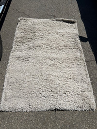 Ikea shag rug 