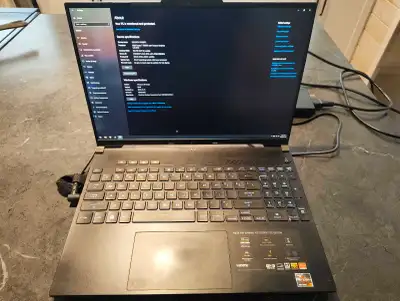 Asus TUF gaming A16 Laptop, View more