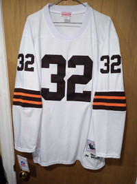 1964 Jim Brown Cleveland Browns NFL m&n jersey 2xl nwt