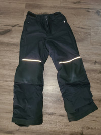 Black youth Ski pants