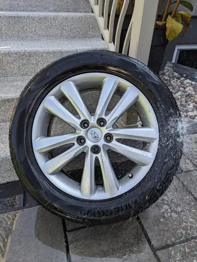 4 Pneus + mags pour Hyundai Tucson 2010-2018
