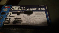 stereo condenser microphone