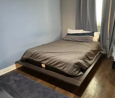 Queen Size Platform Bed, View more