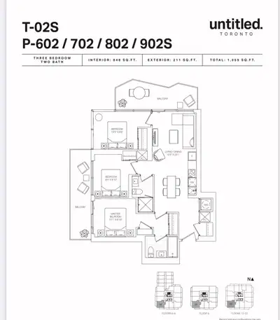 Hot Assignment Sale – Untitled Condo (South Tower) Prime opportunity in Midtown Toronto – top school...