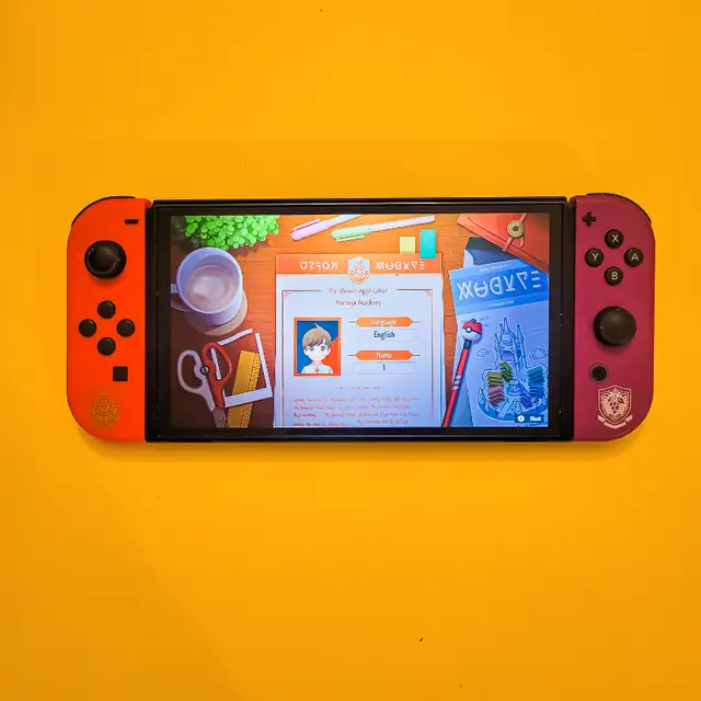 Nintendo Switch OLED Pokemon Violet/Scarlet Edition with Dock in Nintendo Switch in Edmonton - Image 3