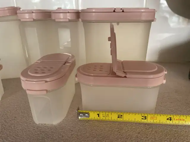 Tupperware Spice Container Set in Kitchen & Dining Wares in Calgary - Image 6