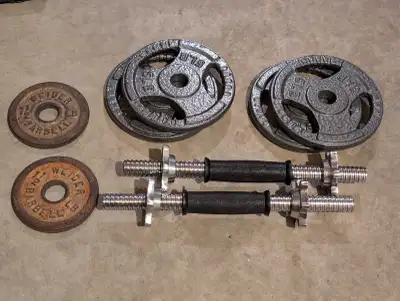 Adjustable Dumbbells - 4x5lb and 2x1.5lb, View more