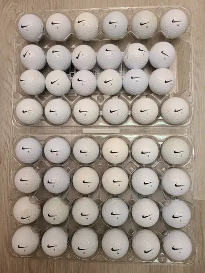 50 Nike Golf Balls - Near Mint Condition, View more