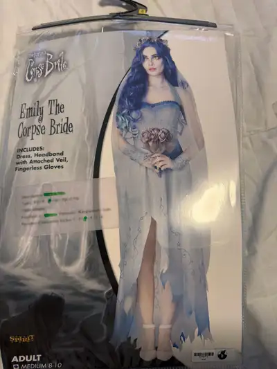 Spirit Halloween Emily The Corpse Bride Costume, View more