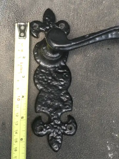 Black lever door hardware , View more