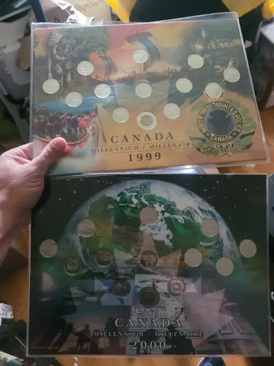Canada Millennium Coin Collection 1999 2000, View more