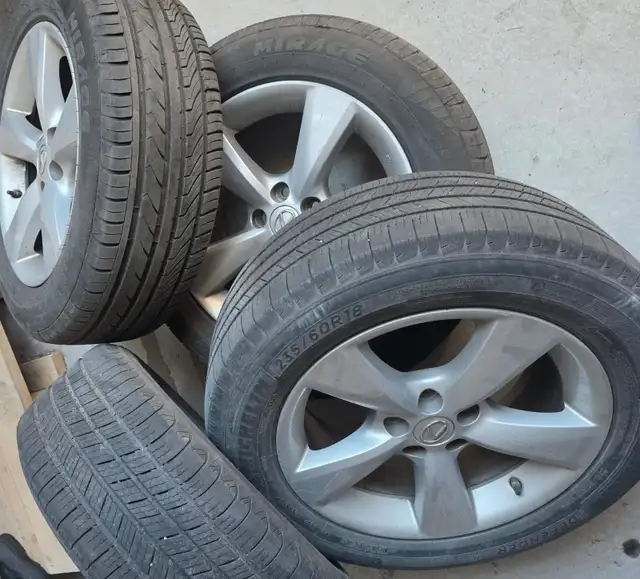2010-2025 Lexus  RX 350  Rim & Tire - 235/60R18 in Tires & Rims in Oshawa / Durham Region - Image 2