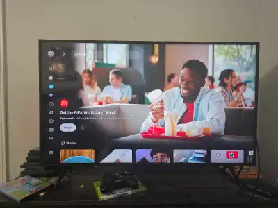 Samsung 43-inch 4K QLED TV, View more