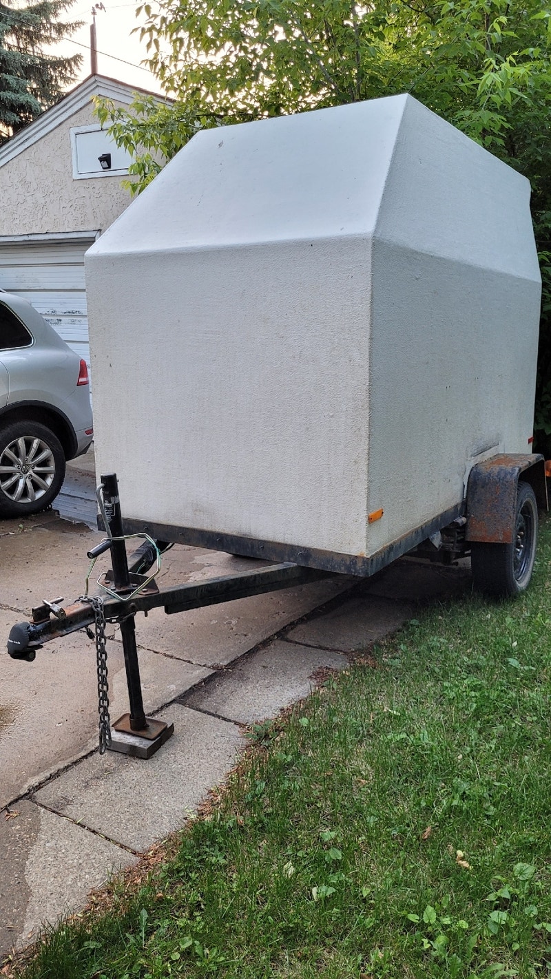 4x8 Enclosed Cargo Trailer Cargo & Utility Trailers Edmonton Kijiji
