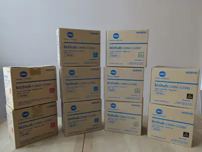 Konica-Minolta Bizhub C3850 / C3350 10 Toners, View more