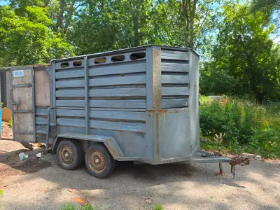 Livestock trailer, View more