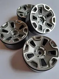 1.9 Beadlock Wheels for RC Models: Never-Used Set of Four