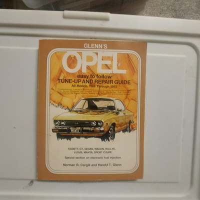 Glens OPEL Tune up and Repair Guide (66-75), View more