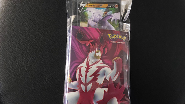 3 Pokemon binders with 30 cards, V card included, $20 each in Arts & Collectibles in St. Albert - Image 3