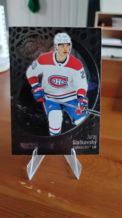 Juraj Slafkovsky Montreal Canadiens Rookie Card 2022-23, View more