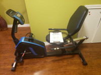 Exerpeutic Recumbent Bike with MyCloudFitness (Manual included)
