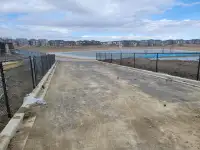 Cheap Chainlink and wood fence