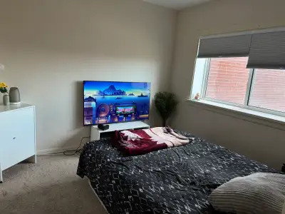 Room available for rent near UofM. Looking for a girl to rent a room in 2 bedroom apt. We are a punj...
