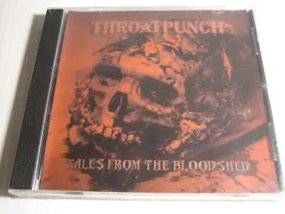 Throatpunch - Tales From The Bloodshed 2009 self released Crosscurrent Productions , standard jewel...