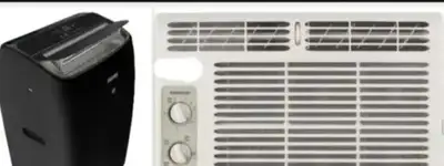 Window AC $50, Portable Ac $250 (Danby with Remote/avec Manette), View more