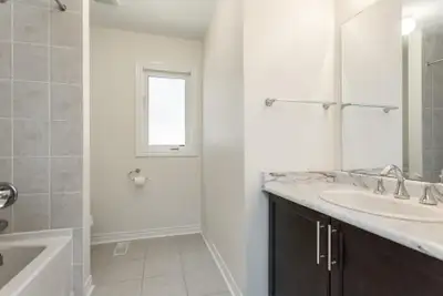 Separate entrance, ground floor, clean 1 BR apt. in a detached house with Large LRm, Kitchen, 1 WRm...