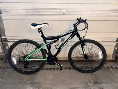 Nakamura Solana 6.0 21 speed full suspension mountain bike Great condition - only used 1 season 17”...