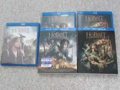 The Hobbit Trilogy on Blu-Ray/DVD Combo, View more