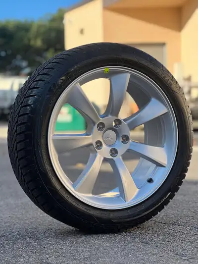 NEW OEM 19"TESLA Model Y rims(5x114)+255/45/R19 snows Set of four Brand New 19 inch Tesla MODEL Y wh...
