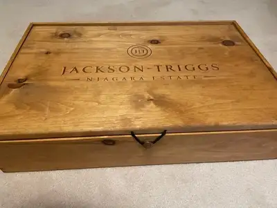 Collectible - Wooden Display Jackson Triggs Box, View more