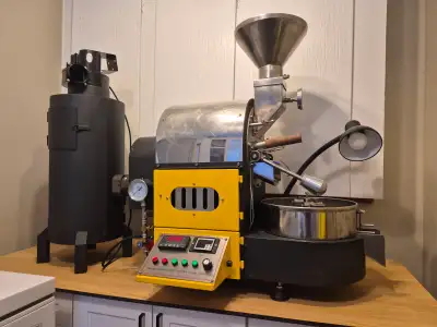 Get professional results at home or in your shop with this 1kg Small-Batch Roaster. It’s built like...