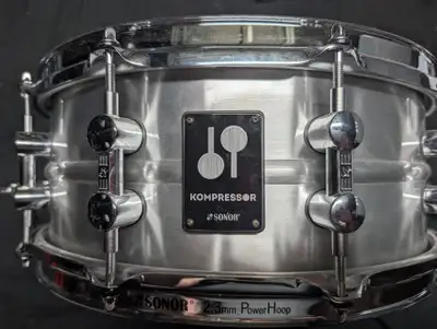 Sonor Kompressor Aluminum snare, View more