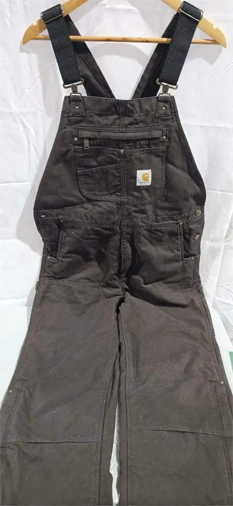 M SHORT Carhartt mens Loose Fit Washed Duck Insulated Bib Overal in Men's in City of Toronto - Image 6